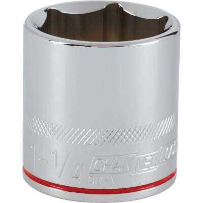 Channellock 1/2 In. Drive 1-1/4 In. 6-Point Shallow Standard Socket