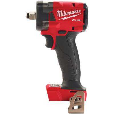 Milwaukee M18 FUEL Brushless 1/2 In. Compact Cordless Impact Wrench with Friction Ring (Tool Only)